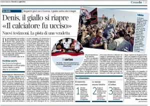 Denis - Corriere della Sera 21 luglio 2011