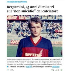 Bergamini, 25 anni di misteri e bugie – da ‘Corriere.it’ – 17/11/14